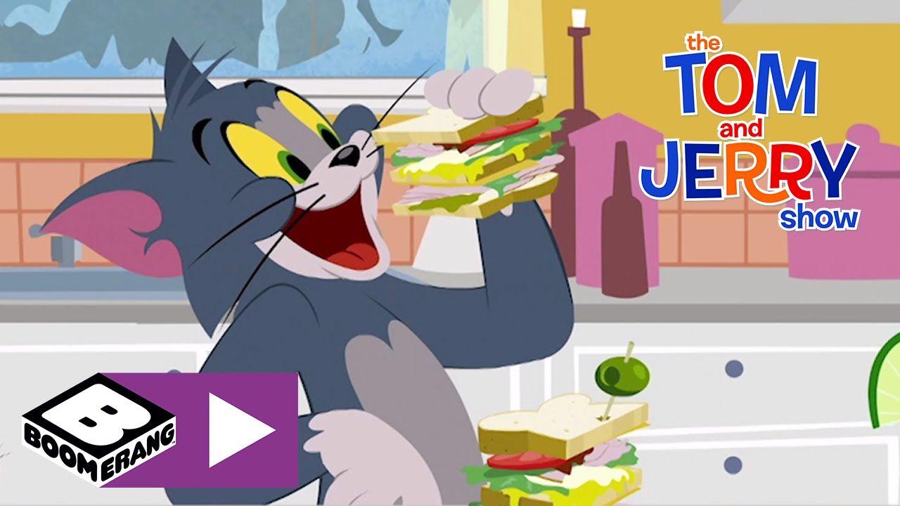 Tom and Jerry Boomerang Logo - Le sandwich | Tom et Jerry Show | Boomerang - YouTube
