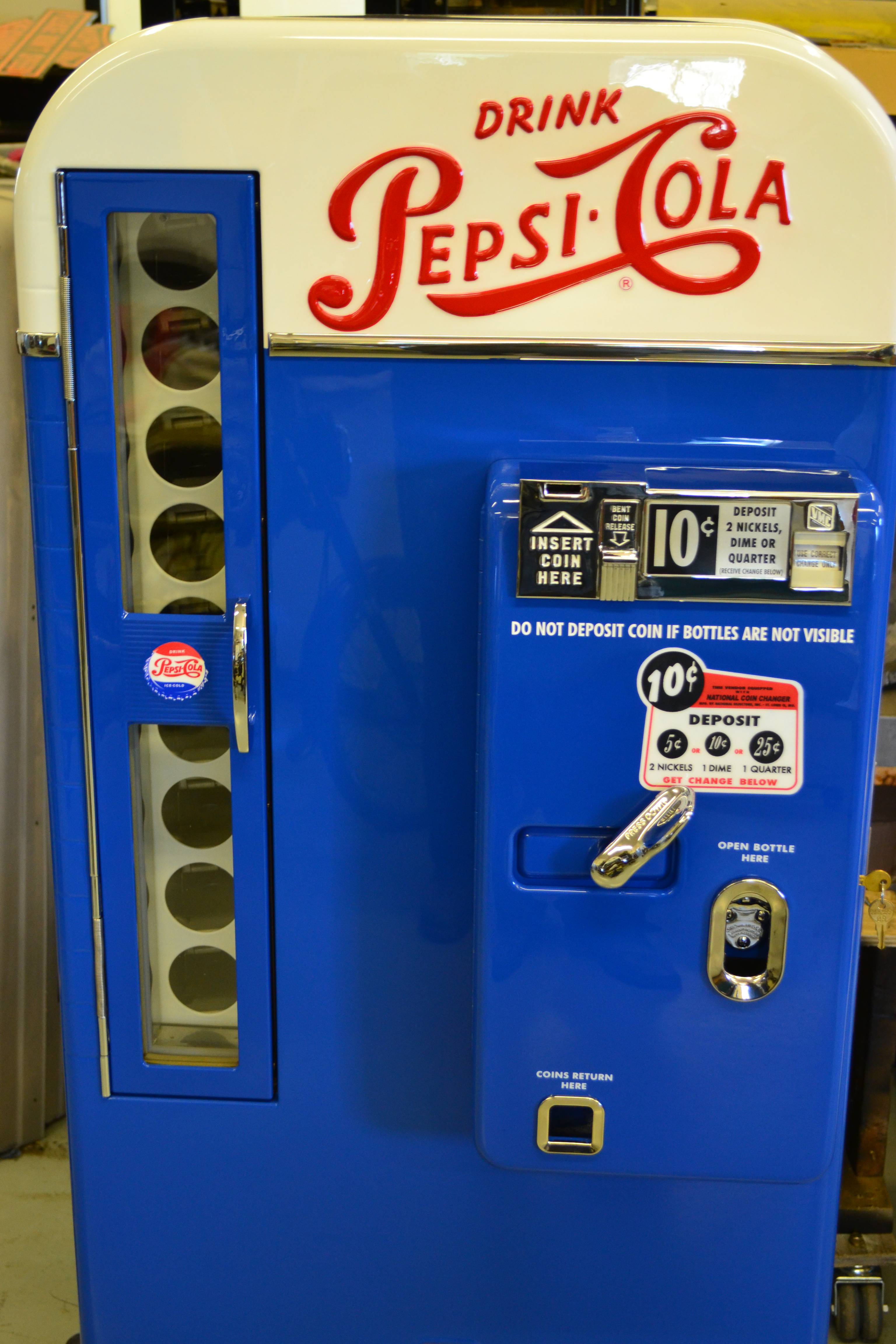 Pepsi Machine Logo - Finished Pepsi Machine 009