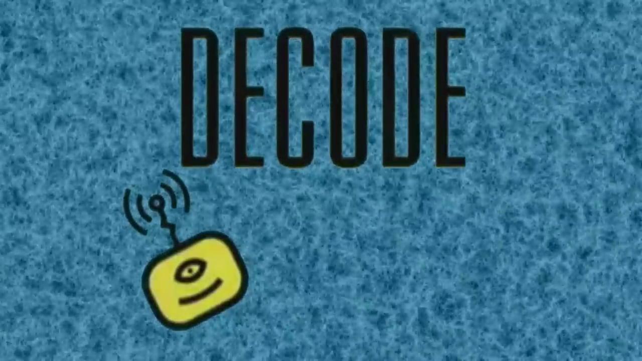 decode logo history