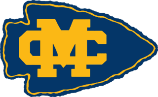 Blue and Yellow College Logo - Mississippi College Choctaws