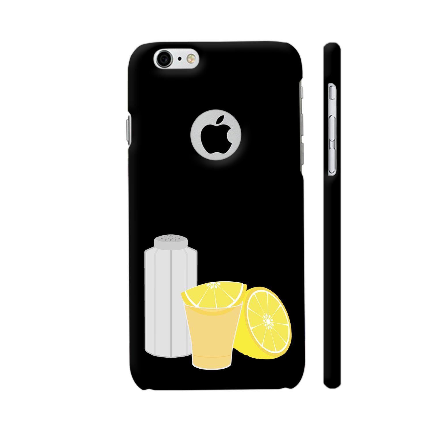 Lemon Phone Logo - Salt Lemon And Tequila iPhone 6 / 6s Logo Cut Cover. Artist: Torben