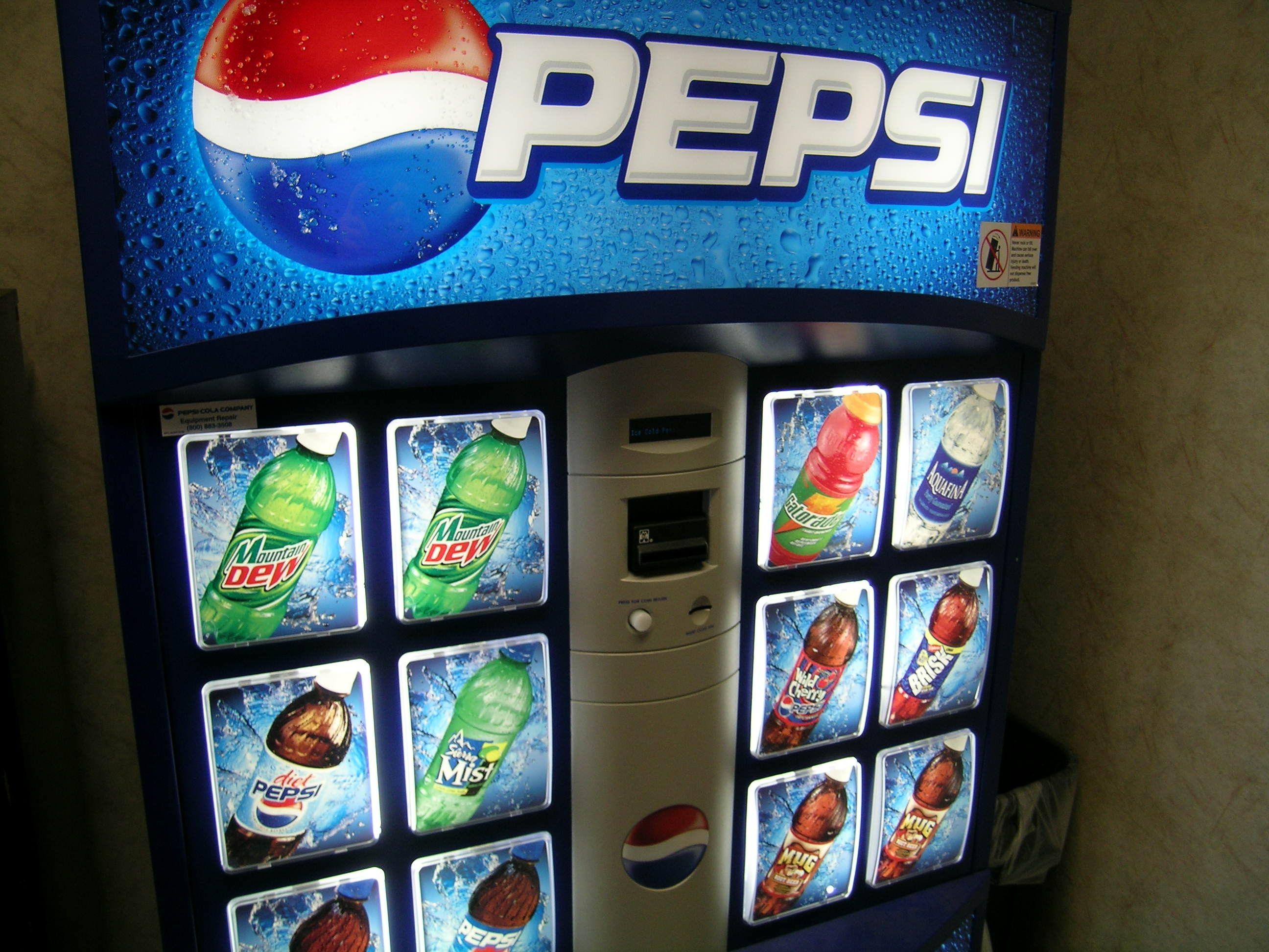 Pepsi Machine Logo - Mkg Ne Pepsi