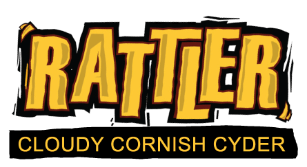 Snake Rattler Logo - Rattler - Cloudy Cornish Cyder
