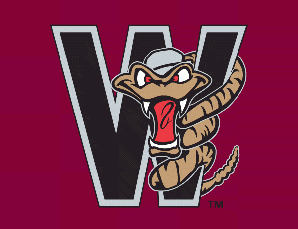 Snake Rattler Logo - Wisconsin Timber Rattlers Cap Logo - Midwest League (MWL) - Chris ...