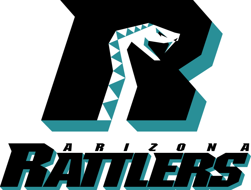 Snake Rattler Logo - Arizona Rattlers Primary Logo - Arena Football League (Arena FL ...