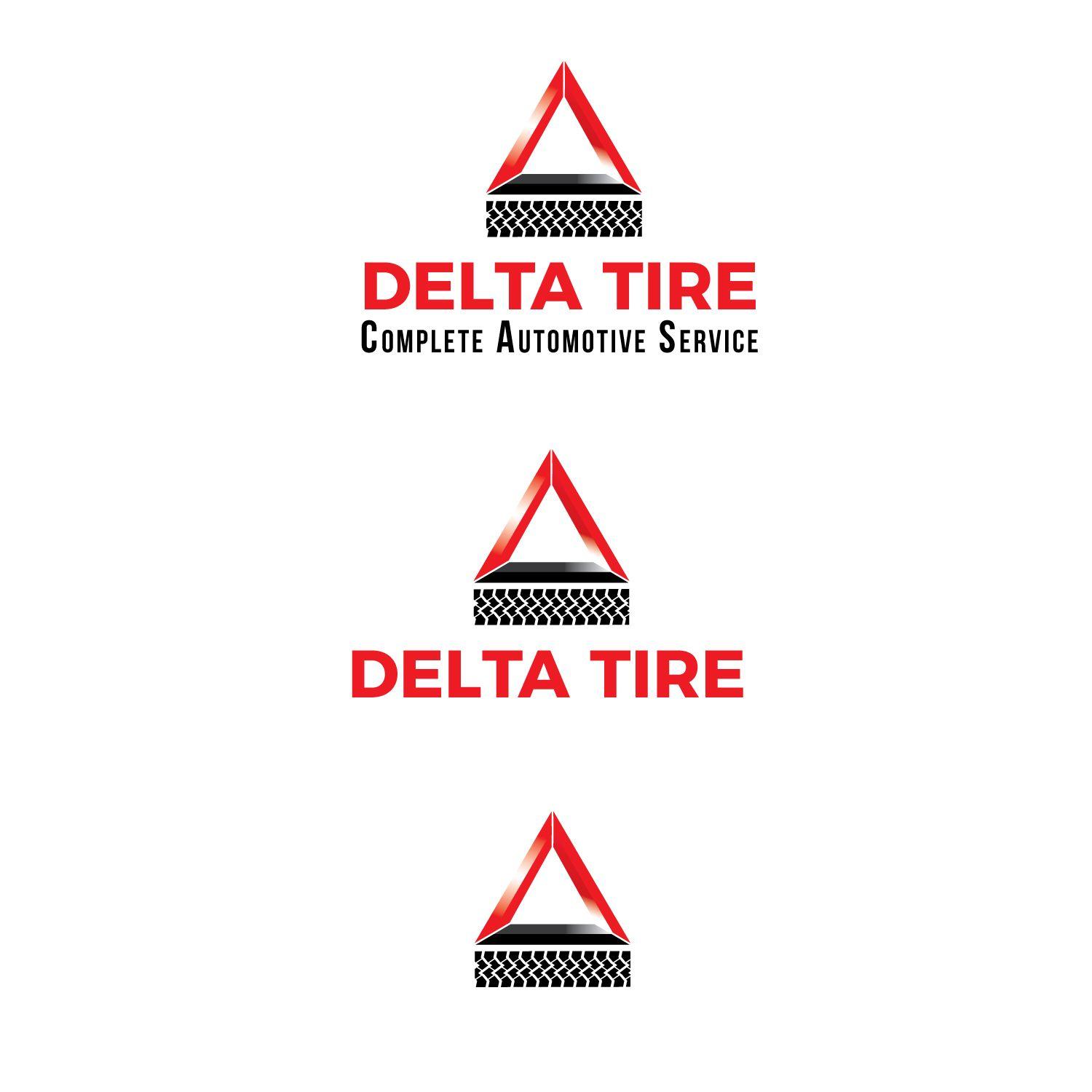 Triangle Automotive Logo - Serious, Modern, Automotive Logo Design for Delta Tire Complete