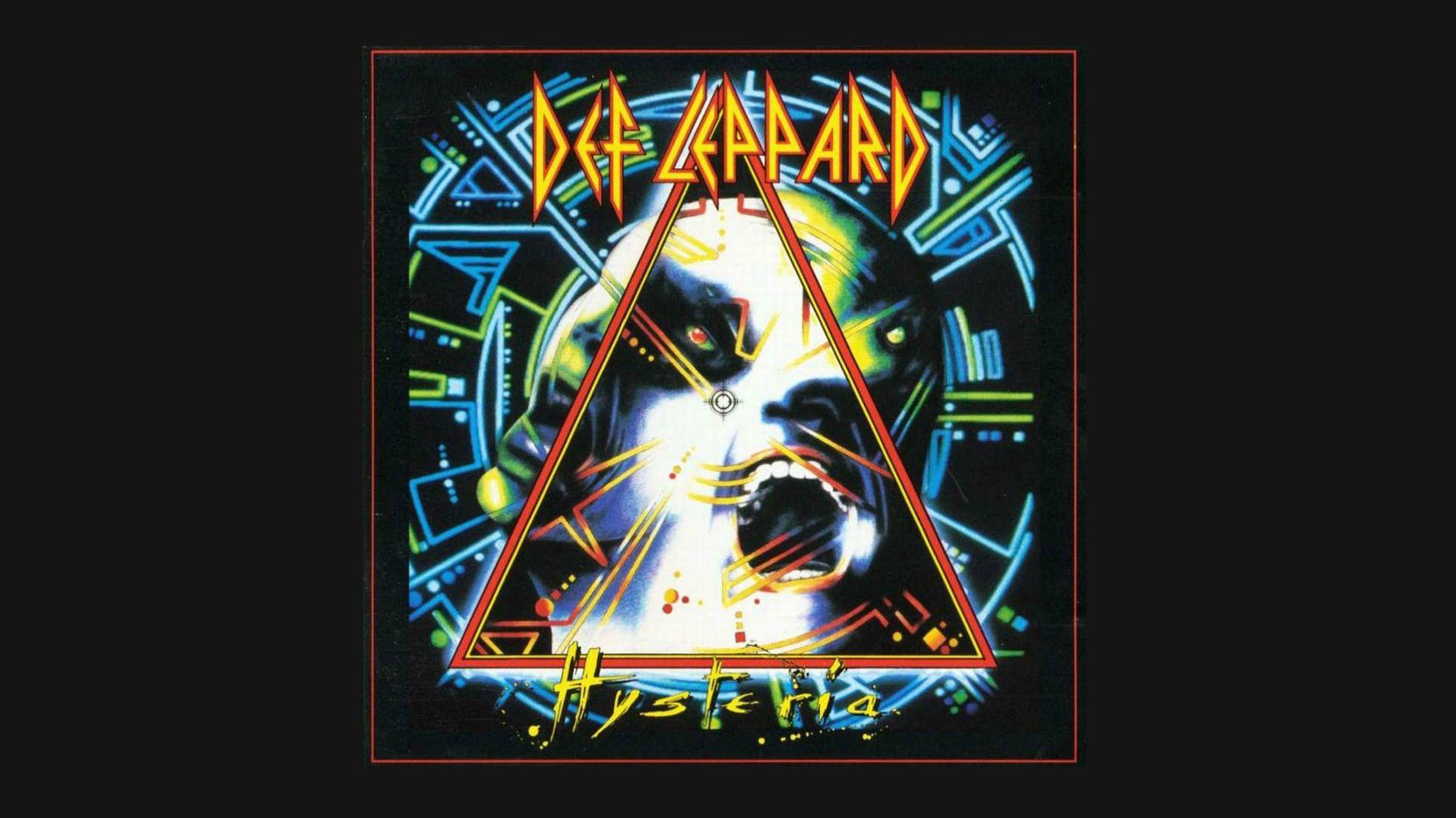 Def Leppard Original Logo - The story behind Def Leppard's Hysteria album artwork | Louder