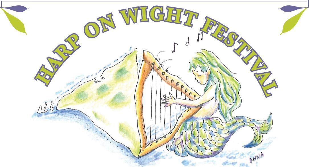 Harp Shape Logo - http://whatsonwight.com/wp-content/uploads/2015/12/harp-on-wight ...