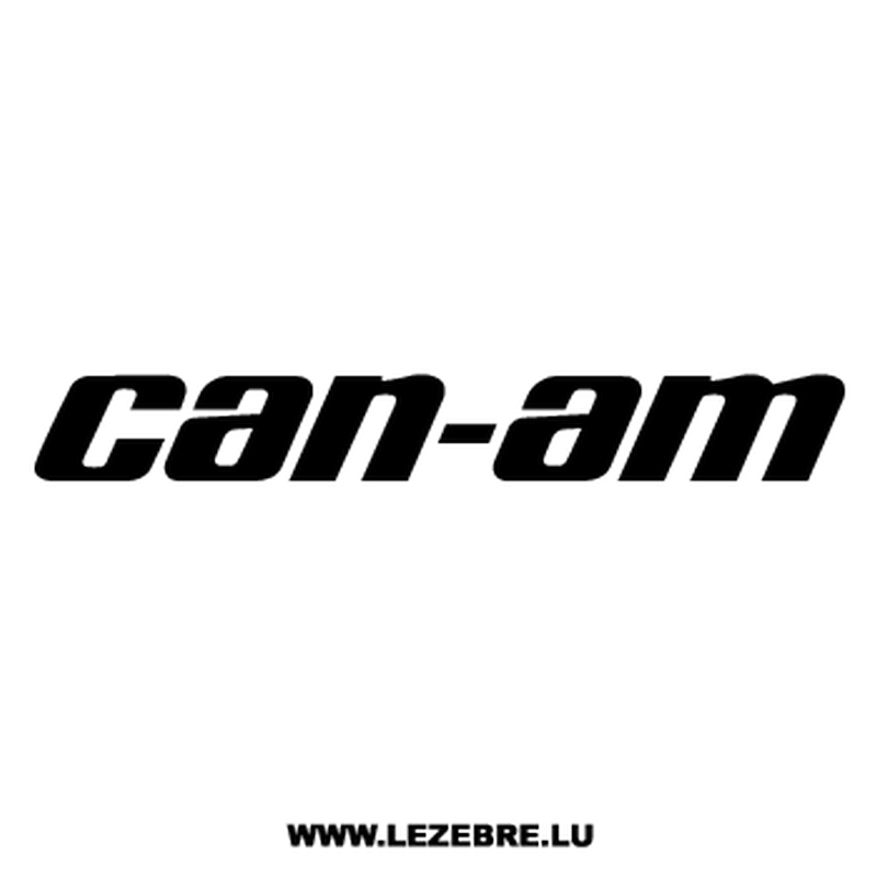 Can-Am Logo - Can Am Logo Decal