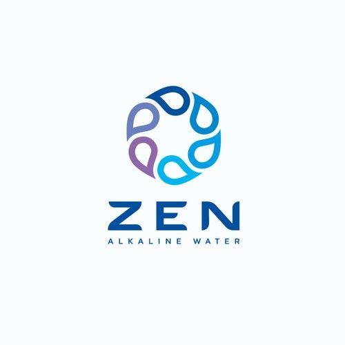 Zen Water Logo - Clear, neat & simple logo needed for fresh/ new rejuvenating bottled ...