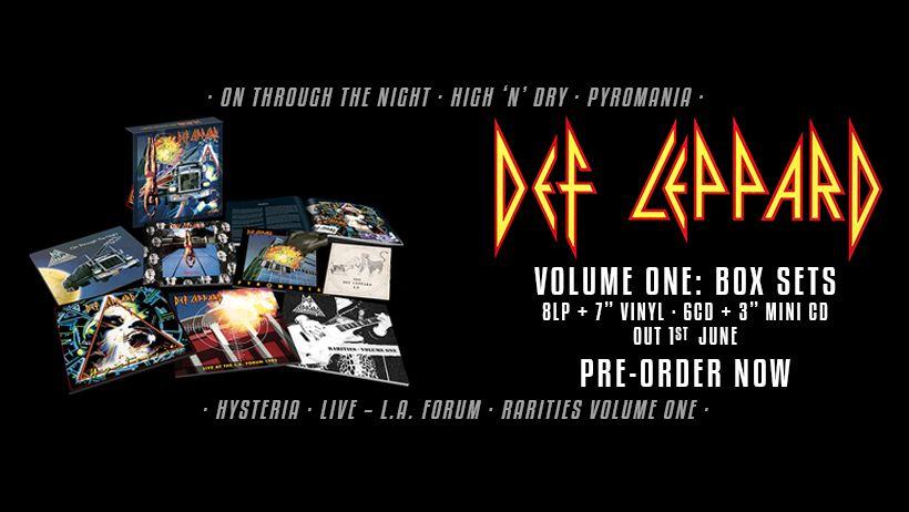 Def Leppard Original Logo - DEF LEPPARD ANNOUNCE FIRST OF FOUR PLANNED CAREER-SPANNING BOX SETS ...