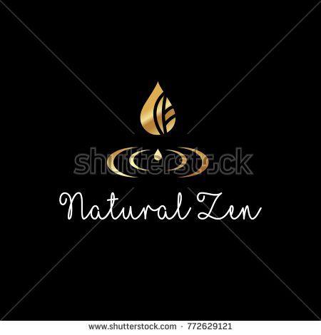 Zen Water Logo - vector, background, spa, icon, drop, logo, water, business, design ...