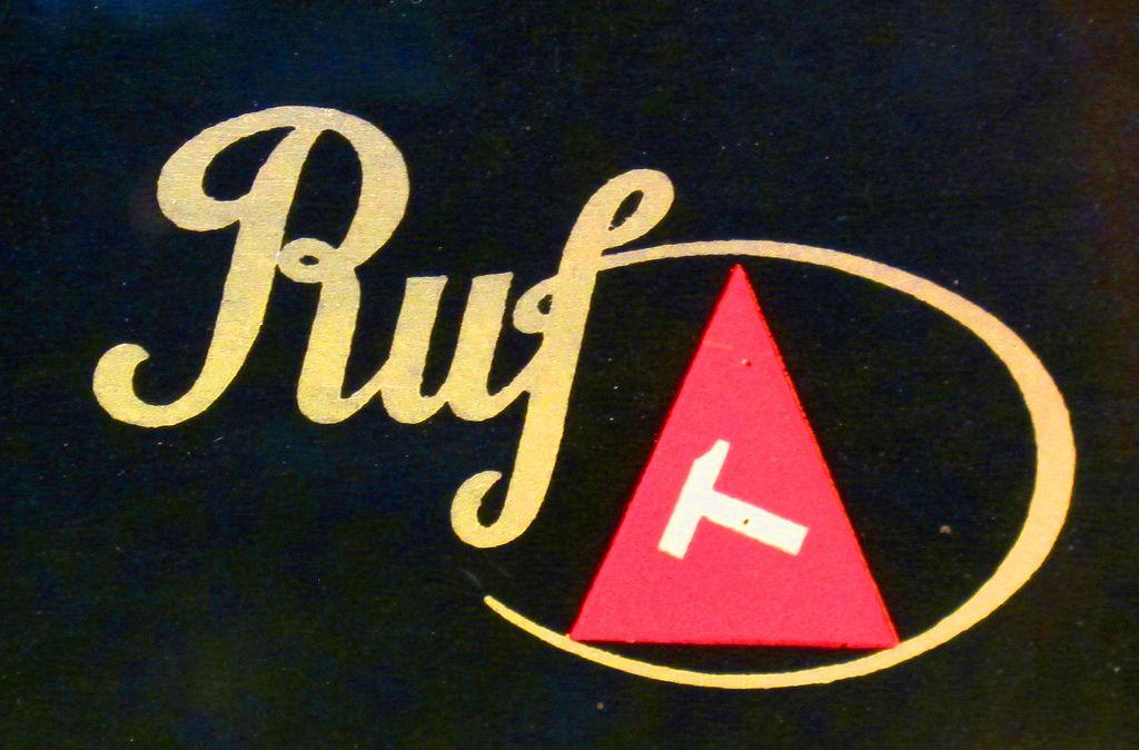 Ruf Logo - Ruf logo 1937 | From a Ruf portable typewriter from the Alfr… | Flickr