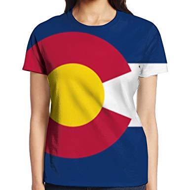 Hawaiian Flag Superman Logo - YOIGNG Hawaiian 3D Printed Colorado Flag T-Shirt Short Sleeve ...