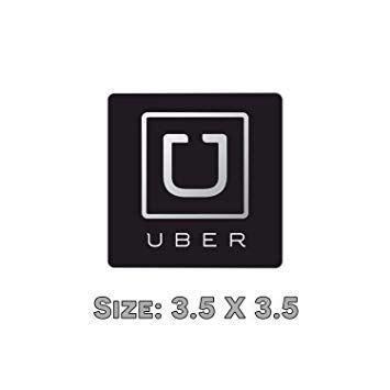 Uber White Logo - Amazon.com: Flexible magnets UBER CAR MAGNETS 3.5 x 3.5 inches Black ...