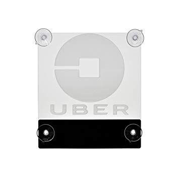 Uber White Logo - Amazon.com: Acryled designs UBER Sign Glow LED Light Logo Removable ...