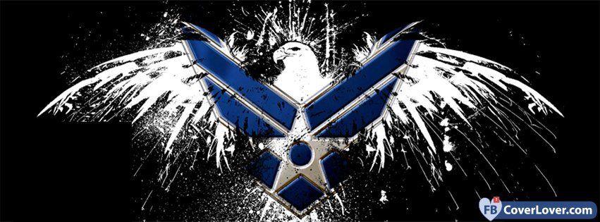 Military Eagle Logo - Air Force Eagle Logo military Facebook Cover Maker Fbcoverlover.com