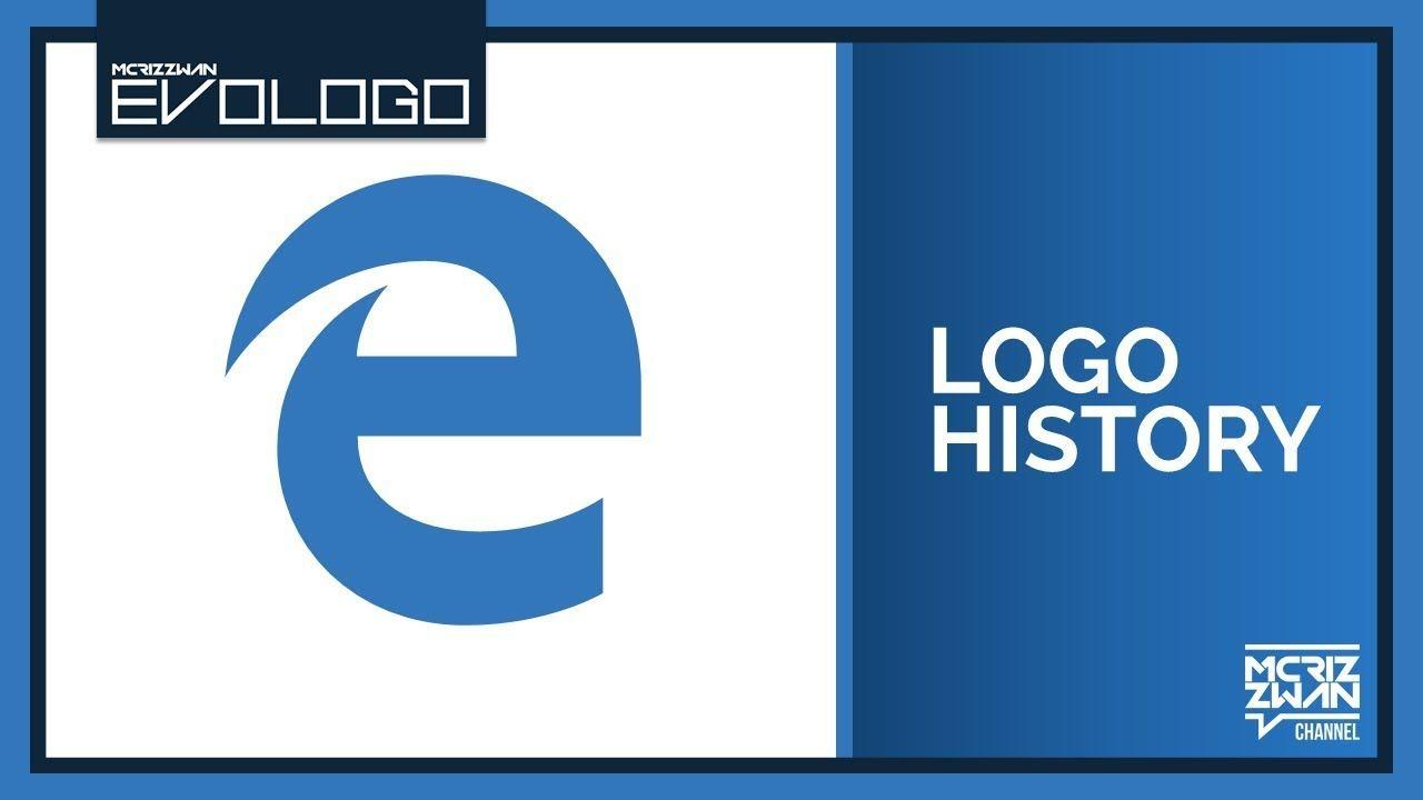 Microsoft Edge Logo - Internet Explorer Edge Logo History. Evologo Evolution Of Logo