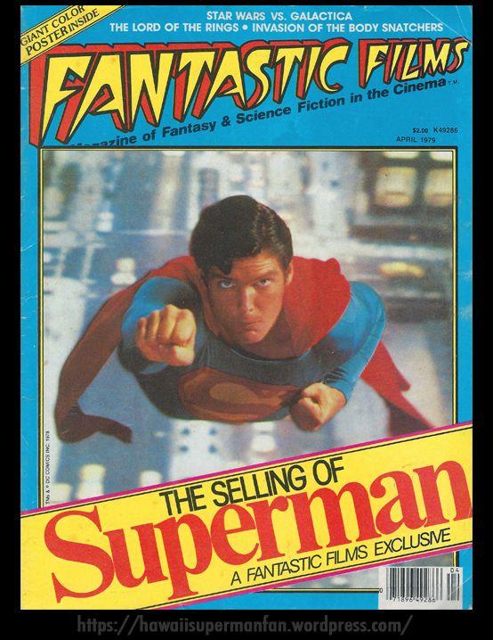 Hawaiian Flag Superman Logo - Fantastic Films magazine #6 (1979) | Superman Collector in Hawaii