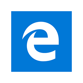 Microsoft Edge Logo - Edge tile logo vector