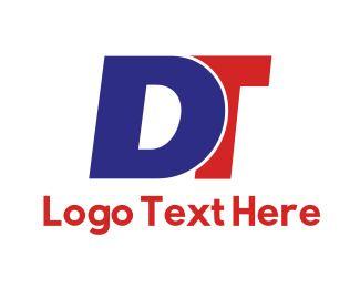 Blue Letter T Logo - Letter T Logo Maker