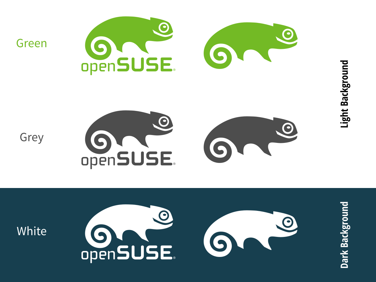 openSUSE Logo - openSUSE:Artwork brand - openSUSE Wiki