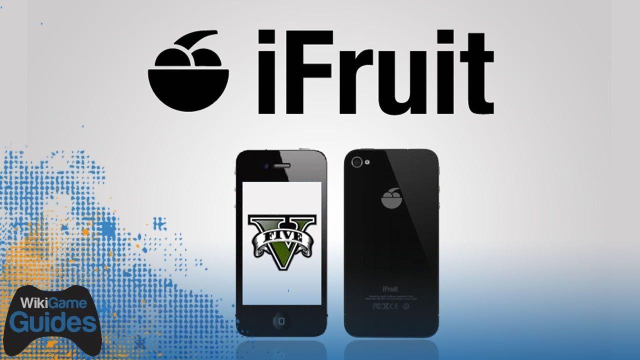 GTA Phone Logo - Grand Theft Auto 5 - iFruit App - First Look iPhone iPad iOS GTA5 ...