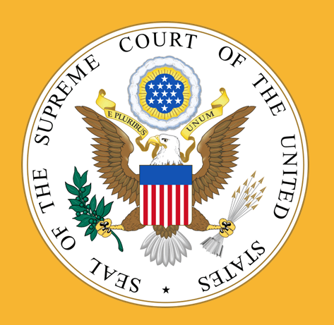 World Court Logo - letters from Ray. US Supreme Court acknowledges that personal space