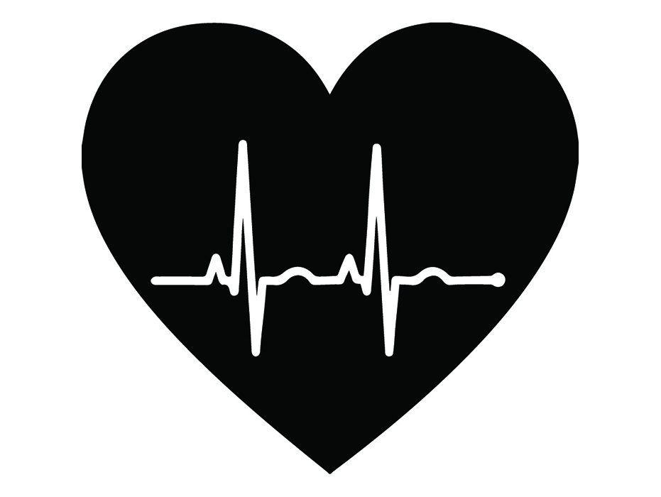 Emergency Medical Logo - Medical Logo 20 Heart Beat Life Line EMT Emergency Medical | Etsy