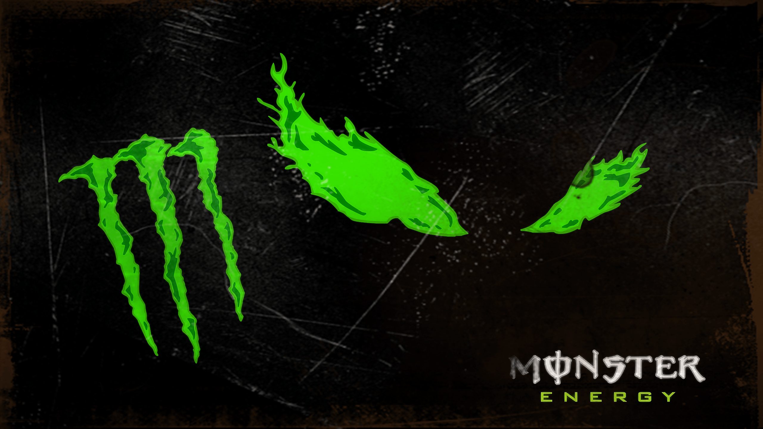 Cool Fox and Monster Logo - Amazing Monster Energy Eyes High Quality In HD Wallpaper. WALLSEV