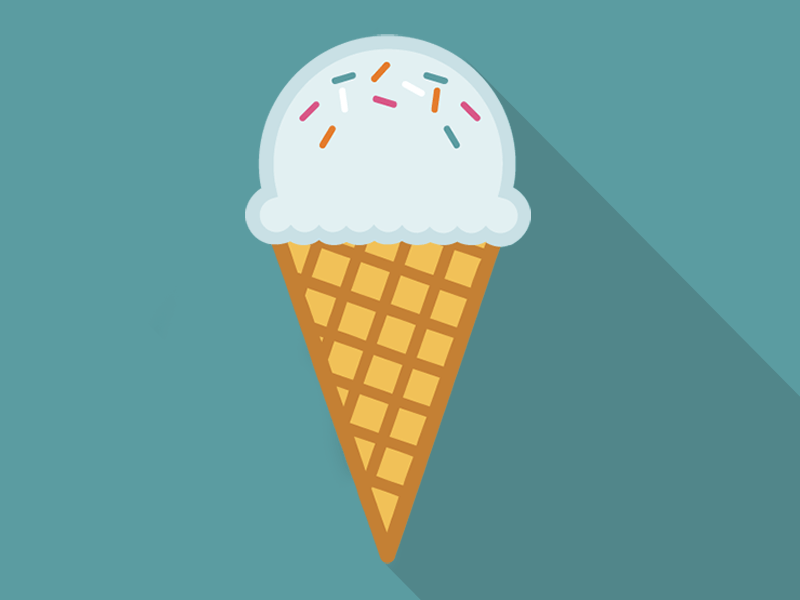 Ice Cream Cone Logo - The Ice Cream Stand Logo by Hayley D'Auria | Dribbble | Dribbble