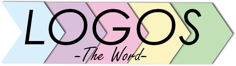 Greek Word Logo - John 1:1 In the beginning was the WORD