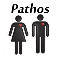 Greek Word Logo - Home, Pathos, and Logos, the Modes of Persuasion