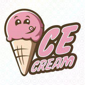 Ice Cream Cone Logo - Pin by Hasan Zolfaghar on Logos | Logotipos, Empaques, Logan