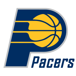 Blue and Yellow Sports Logo - Indiana Pacers Primary Logo. Sports Logo History