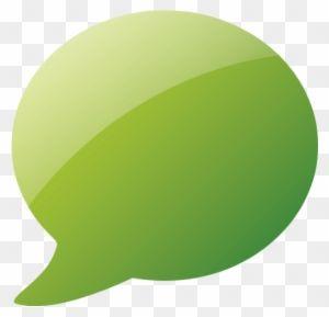 Green Message Bubble Logo - Web 2 Green Speech Bubble Icon - Green Png Speech Bubbles - Free ...