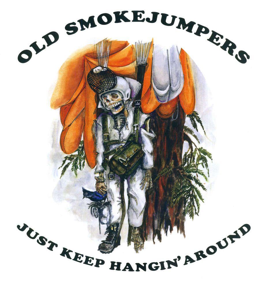 Smokejumpers Logo - Smokejumper Hangin' Around T-shirt - Smokejumper Store