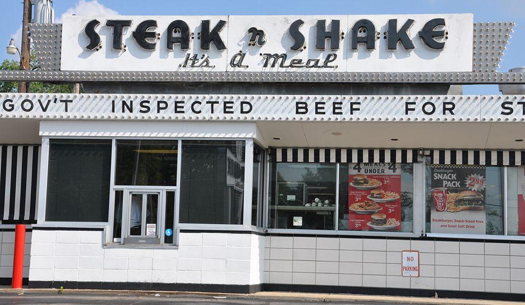 Old Steak and Shake Logo - Steak 'n Shake Restaurants
