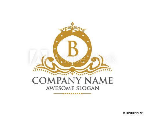 B Crown Logo - Royal Crown Letter B Logo - Buy this stock vector and explore ...