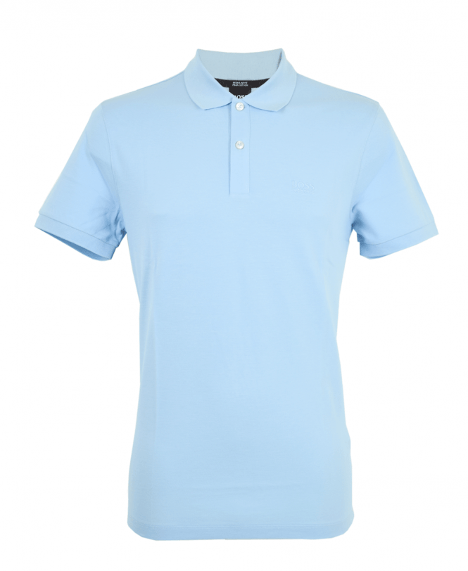 Light Blue Polo Logo - Light Blue Pallas Regular Fit Polo Shirt
