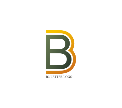 Awesome B Logo - Awesome B Logo Design B 3 Letter Logo Design Vector Logos Free