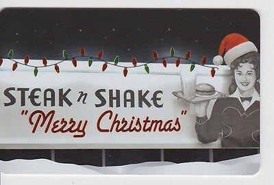 Old Steak and Shake Logo - NEW STEAK 'N SHAKE Gift Card -No Value- Collectible Memorabilia ...