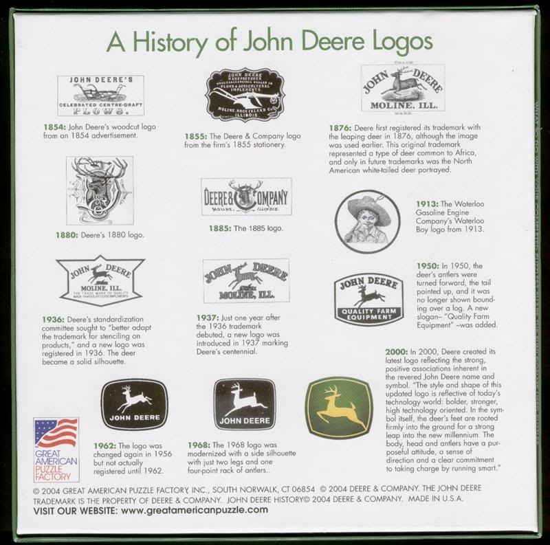 Deere and Company Logo - The History of the John Deere Logos - MyTractorForum.com - The ...