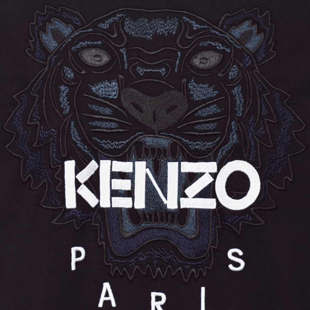 Kenzo Black Logo - KENZO Kenzo Black Urban Stripe Tiger T-Shirt - Men from ...