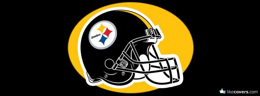 Black and Yellow Steelers Logo - Pittsburgh Steelers Black Yellow Facebook Covers