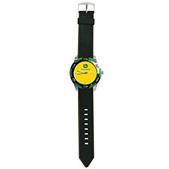 Deere and Company Logo - John Deere Company Logo Watch - Yard Machinery Wristwatch With ...