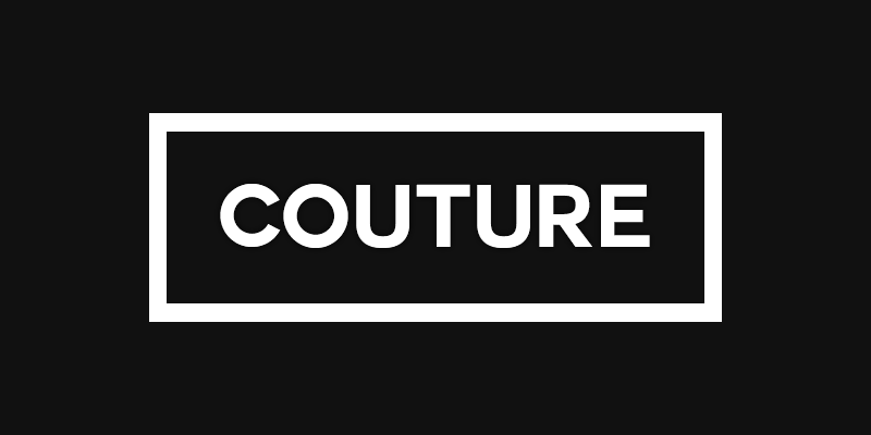 Couture Lighting Logo - Couture Font