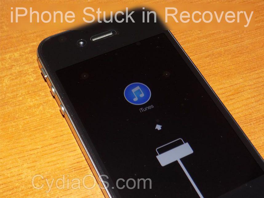 iPhone iTunes Logo - How to FIX an iPhone 4S Stuck in Recovery Mode Loop