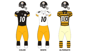 Black and Yellow Steelers Logo - Logos and uniforms of the Pittsburgh Steelers