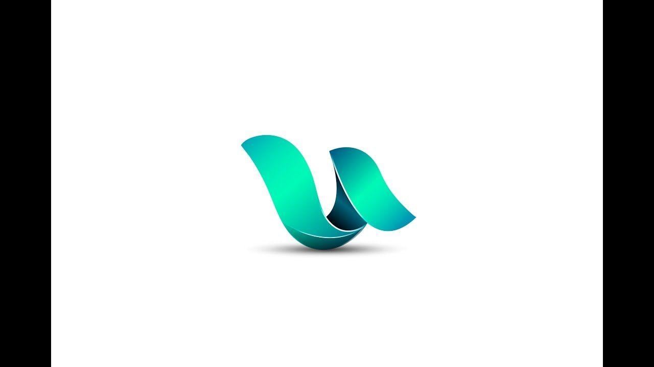 Letter U Logo - Illustrator Tutorial. New Logo Design ( Letter )